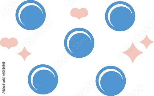 Cloud and Rain, Falling Water Drop Illustration Graphic Element
