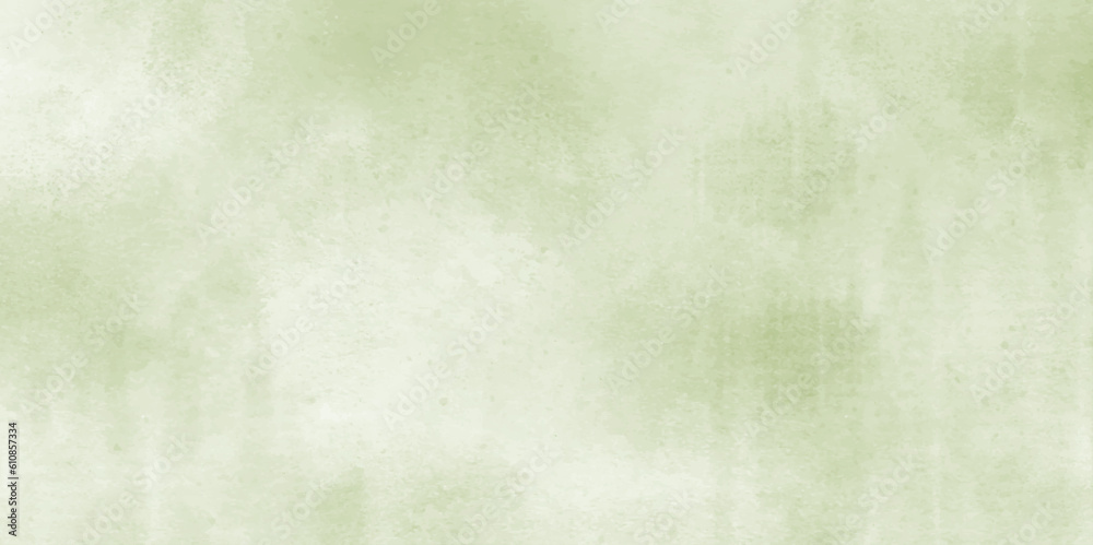Obraz premium Green light grunge background. Old green texture for design, decor, work and vignette. Blank for design