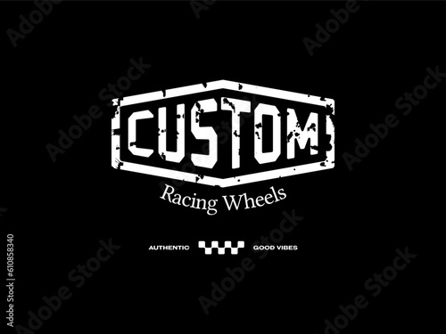 Streetwear clothing Custom typography vector template graphic tees ready for print