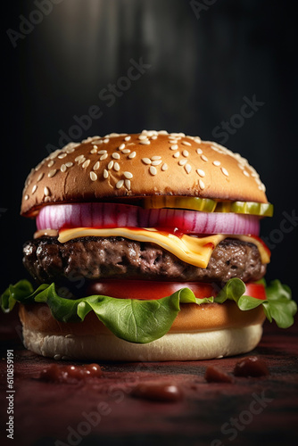 ジューシーなハンバーガー｜Juicy and tasty Hamburger 