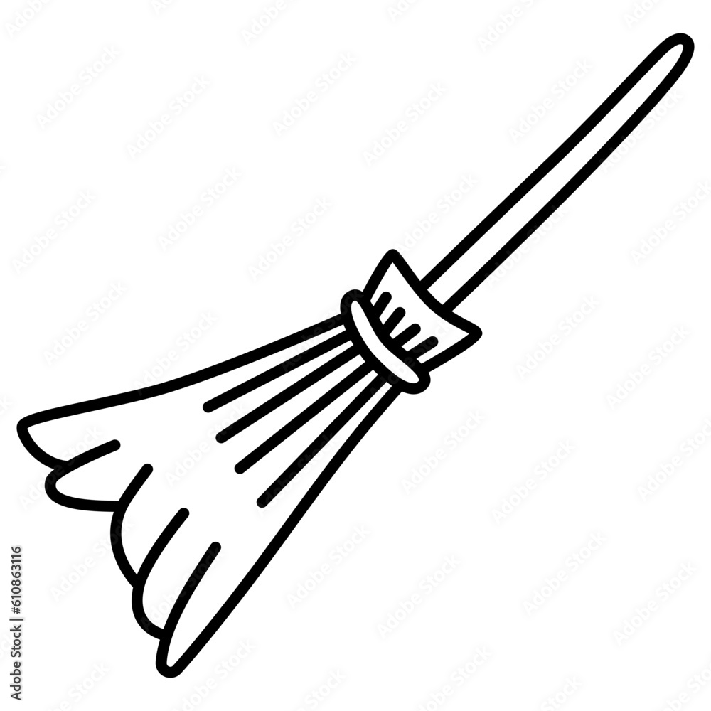 magician broomstick. magic witch halloween magician broomstick. magic witch halloween