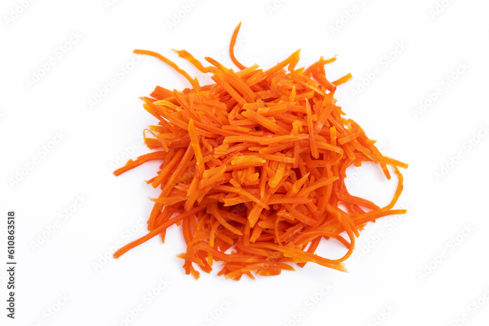 Fototapeta premium Karottenstreifen