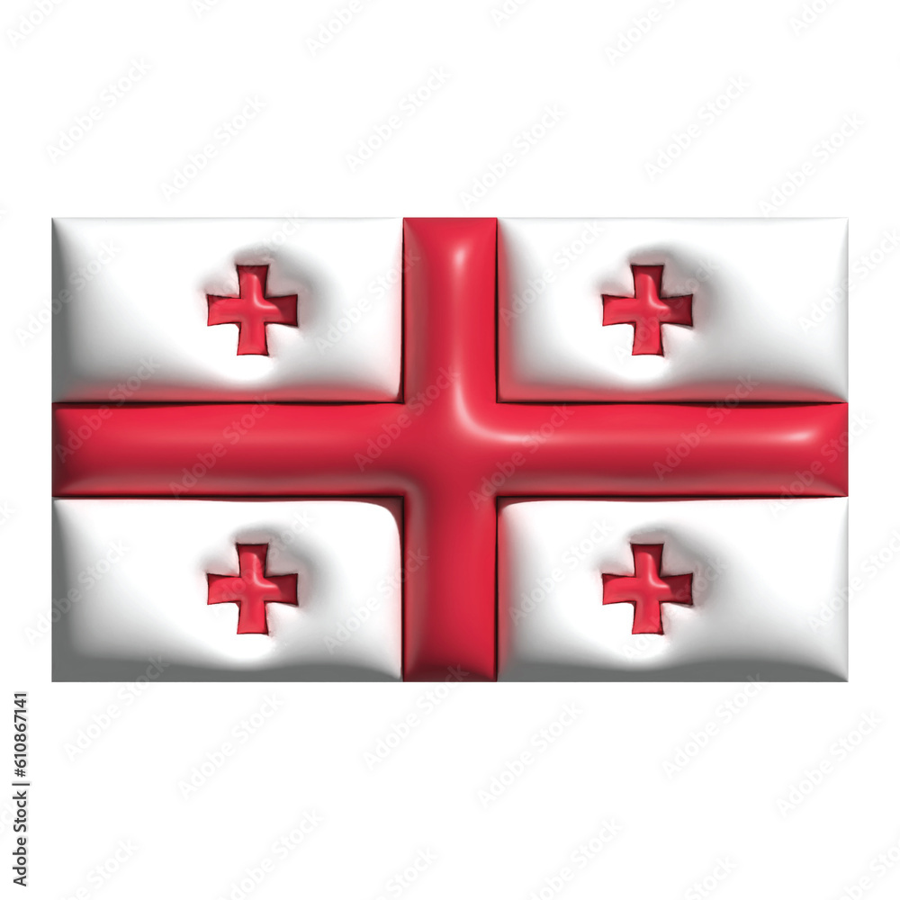 Fototapeta premium 3D World Flags Premium Vector