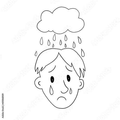 Boy crying 
