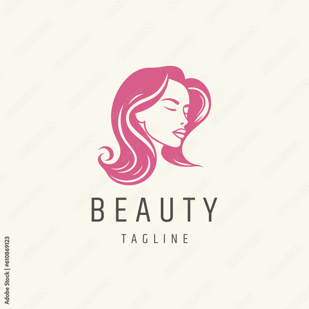 Beauty logo design vector illustration Beauty logo design vector illustration
