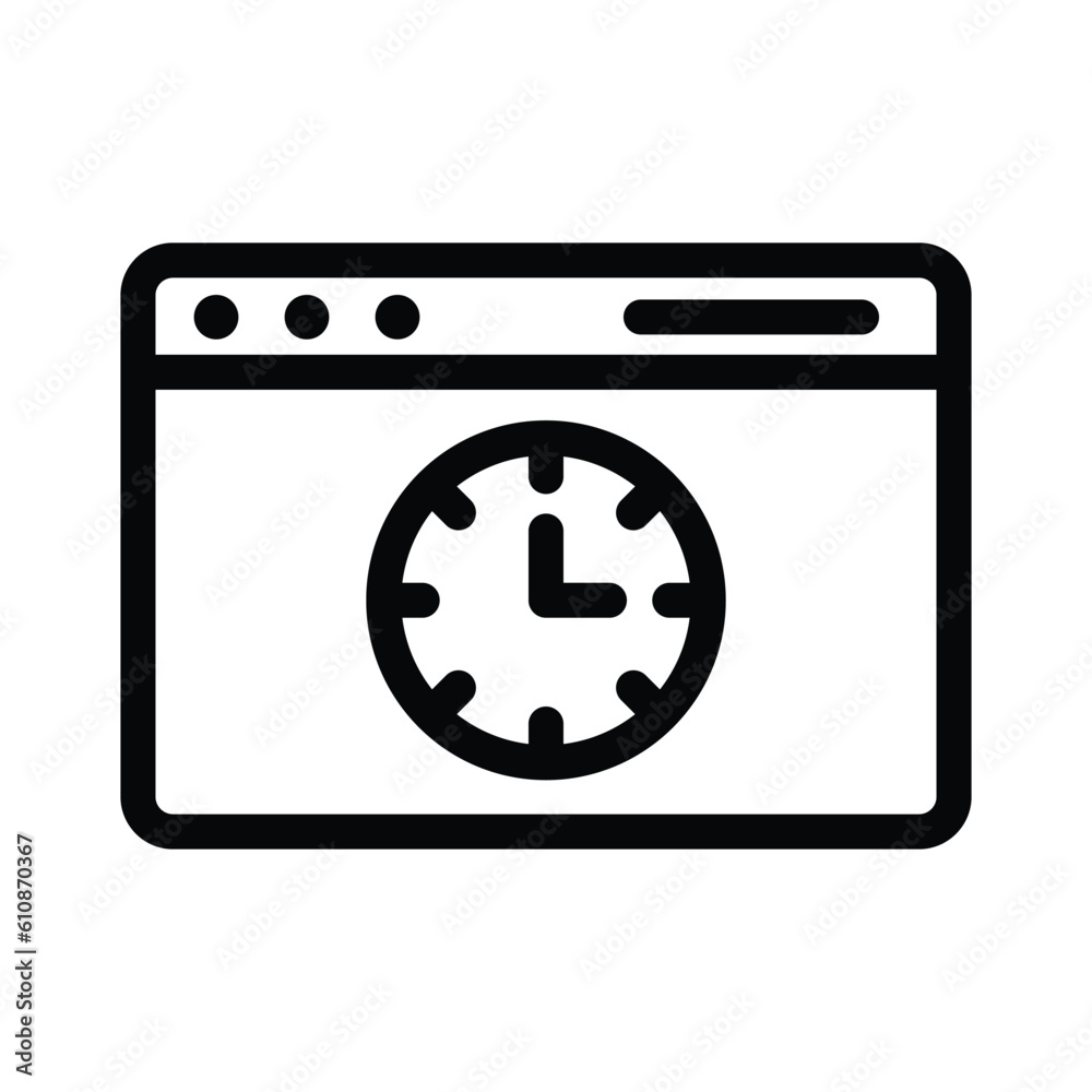 web pages line icon illustration vector graphic web pages line icon illustration vector graphic
