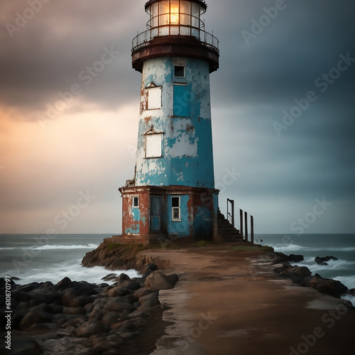 lighthouse on the coast