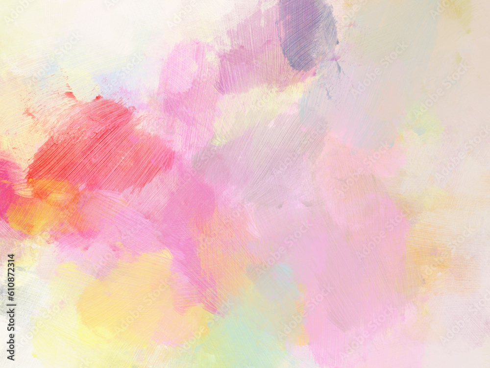 oil paint brush abstract background