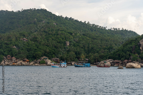 View on the coastline of Koh Tao island, Thailand.