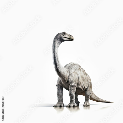 a brontosaurus, Diplodocidae, Jurassic © LUPACO PNG