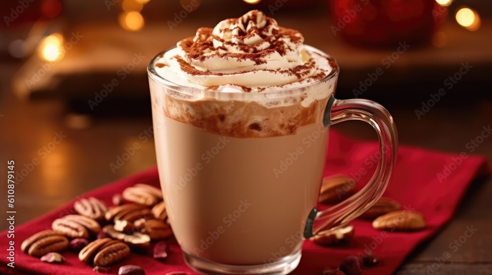 latte drink with generative ai latte drink with generative ai