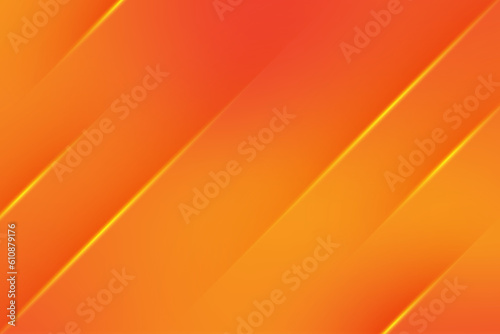 Vector abstract warm orange gradient background.