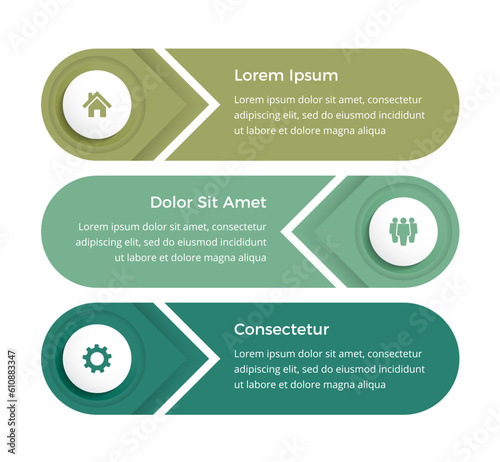 Business infographic design template with three vertical options or steps, process, workflow template, vector eps10 illustration