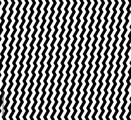 Seamless Geomatric vector background Pattern in black and white