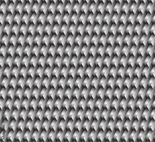 Seamless Geomatric vector background Pattern in black and white