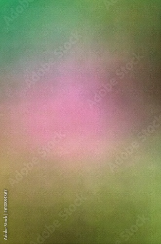 Painting canvas. Textured abstract background in pastel colors. Primed canvas ready for painting. Blurry pink, green, yellow colors. Art Fashion Template, Graphic For Cards, Postters, Website