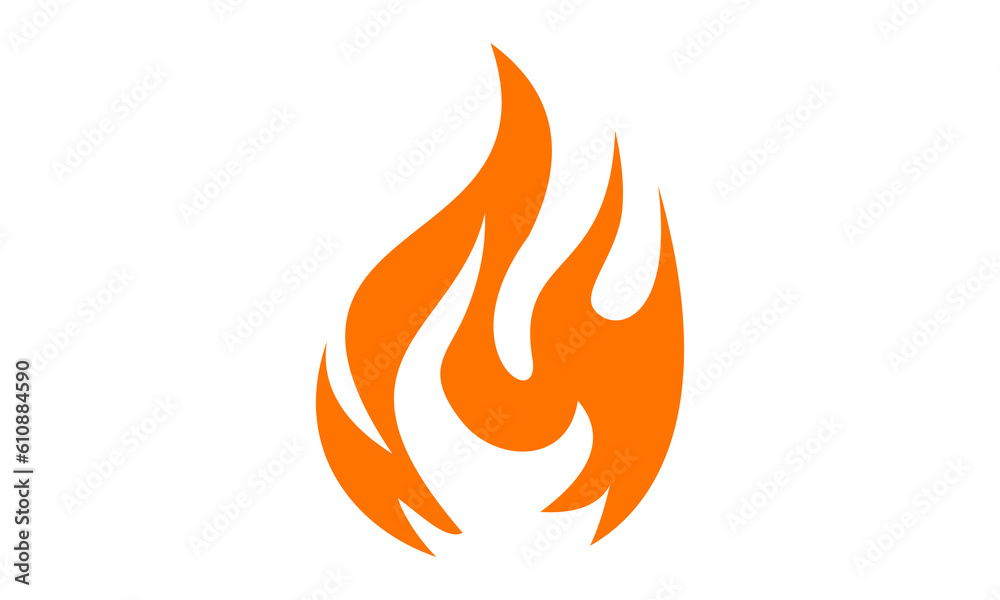 hot fire logo icon hot fire logo icon