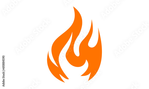 hot fire logo icon