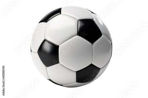 soccer ball no background generative by AI