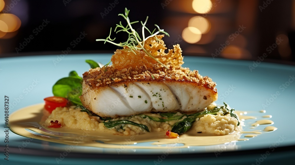 Gourmet Fusion: Macadamia Nut Crusted Barramundi Gourmet Fusion: Macadamia Nut Crusted Barramundi