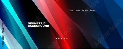 Fluid wave lines with trendy fluid color gradient abstract background. Web page for website or mobile app wallpaper
