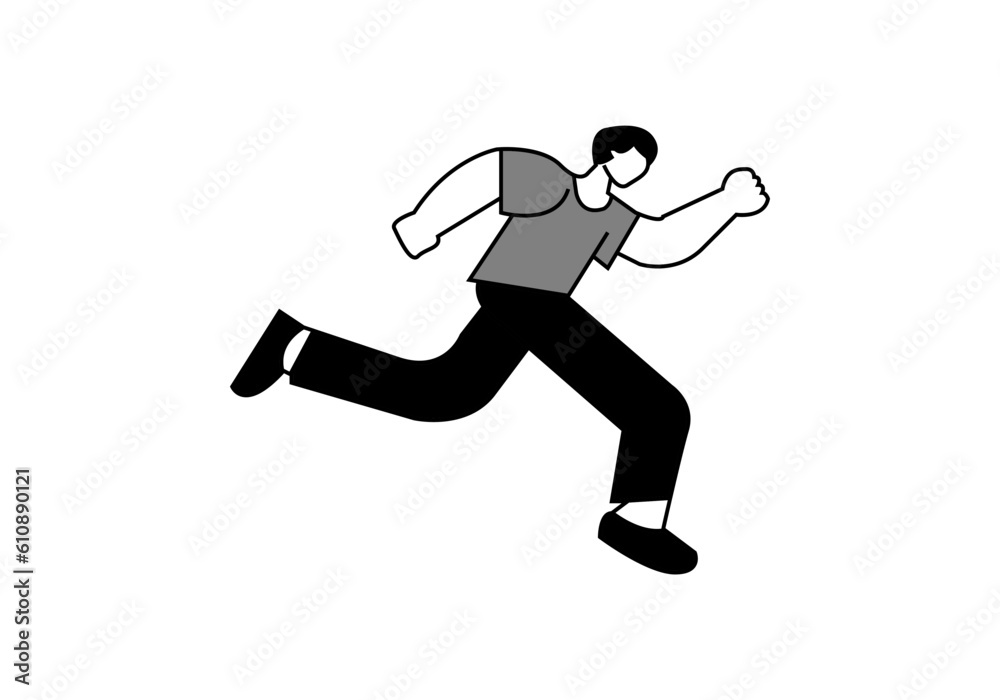 the new business man, Project. Brainstorming. Business vector illustration. the new business man, Project. Brainstorming. Business vector illustration.