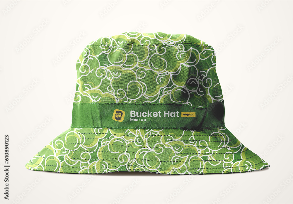 Bucket Hat Mockup Template Stock Template | Adobe Stock