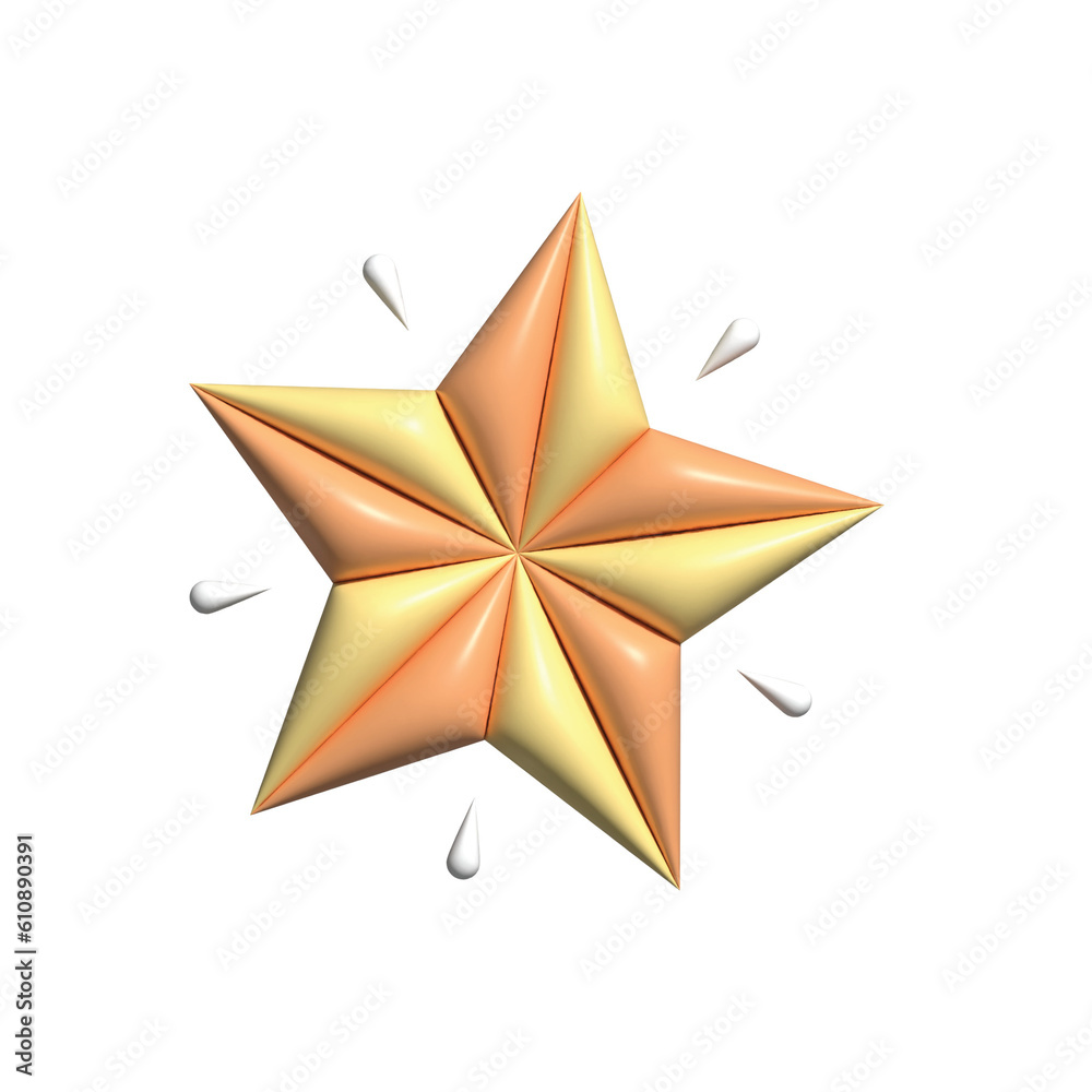 Obraz premium 3D Christmas Elements Premium Vector