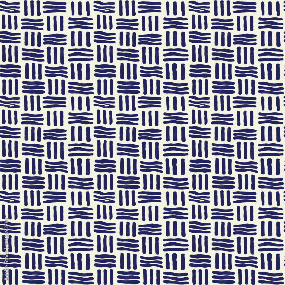 line art cute table cloth seamless shape elegant repetition geometric pattern background vector