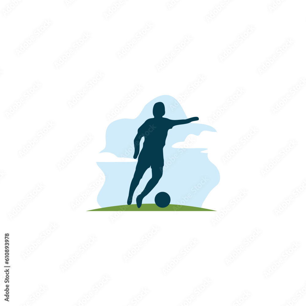 Football Illustration Football Illustration