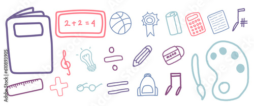 Simple School Doodle 2