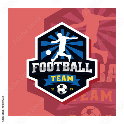 Footbal Badge Logo Design