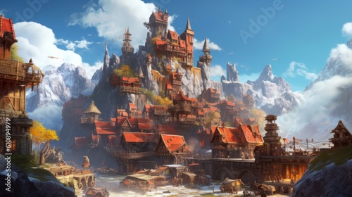 Fantasy Landscape Game Art