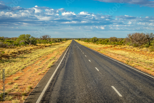 Outback road in central Australia