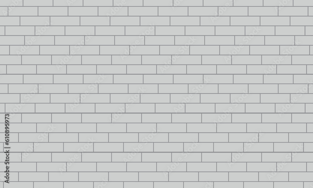 Realistic wall on grey background ilustration. Realistic wall on grey background ilustration.