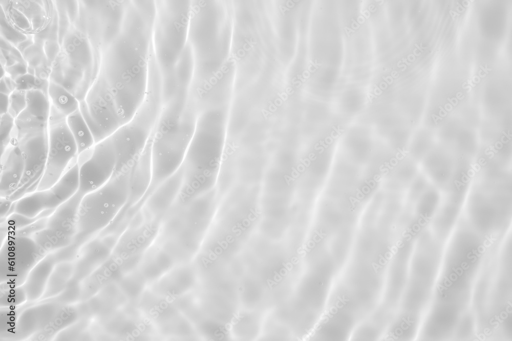 Abstract white transparent water shadow surface texture natural ripple background Abstract white transparent water shadow surface texture natural ripple background