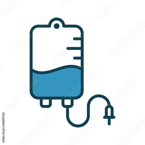 Infuse Icon Flat Vector Illustration