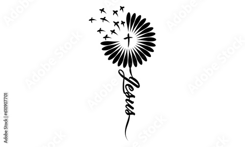 Christian Faith Design for print or use as poster, card, flyer, tattoo or T Shirt