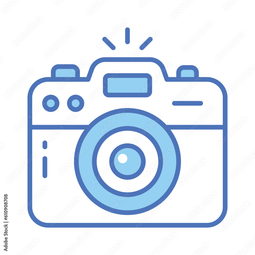 Camera vector design in modern and trendy style, photography device icon Camera vector design in modern and trendy style, photography device icon