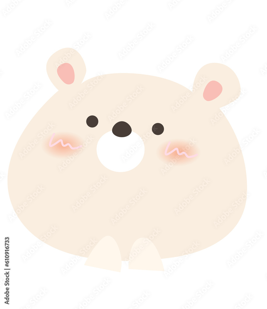 Fototapeta premium cartoon bear
