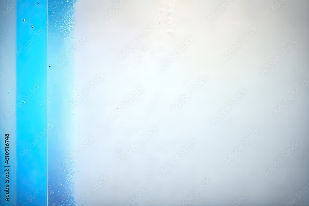 White and Blue Concrete Abstract Background Generative AI