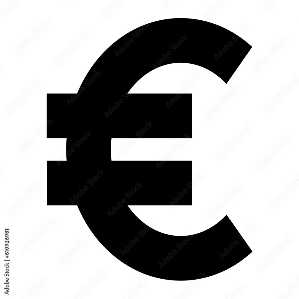 euro currency symbol - obrazy, fototapety, plakaty 