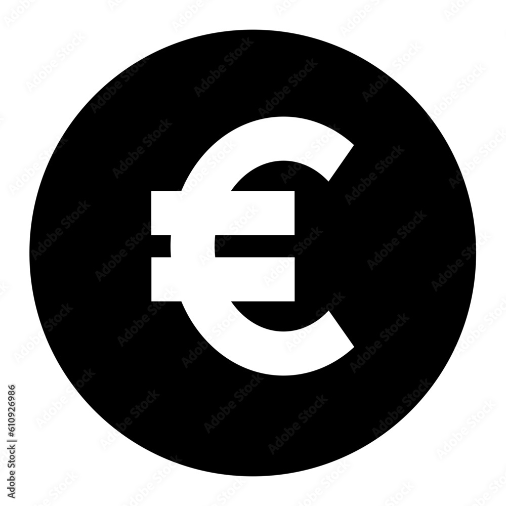 euro sign icon