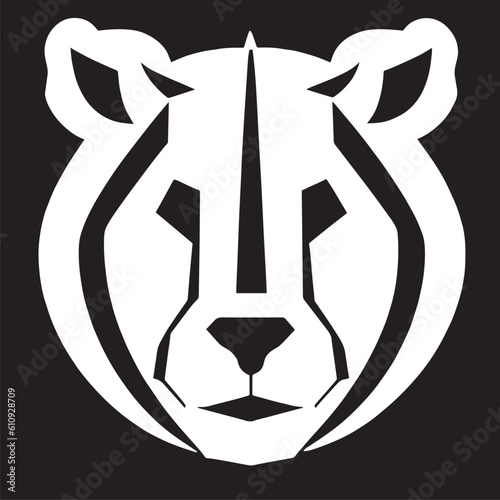 animal design black and white