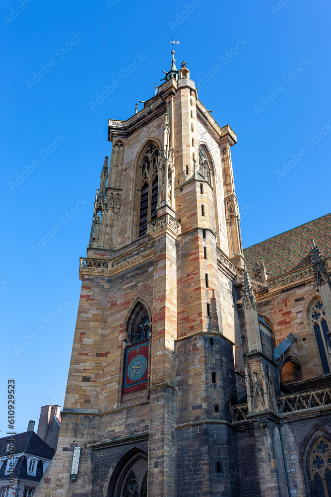 St. Martin's collegiate church in Colmar, Alsace, France