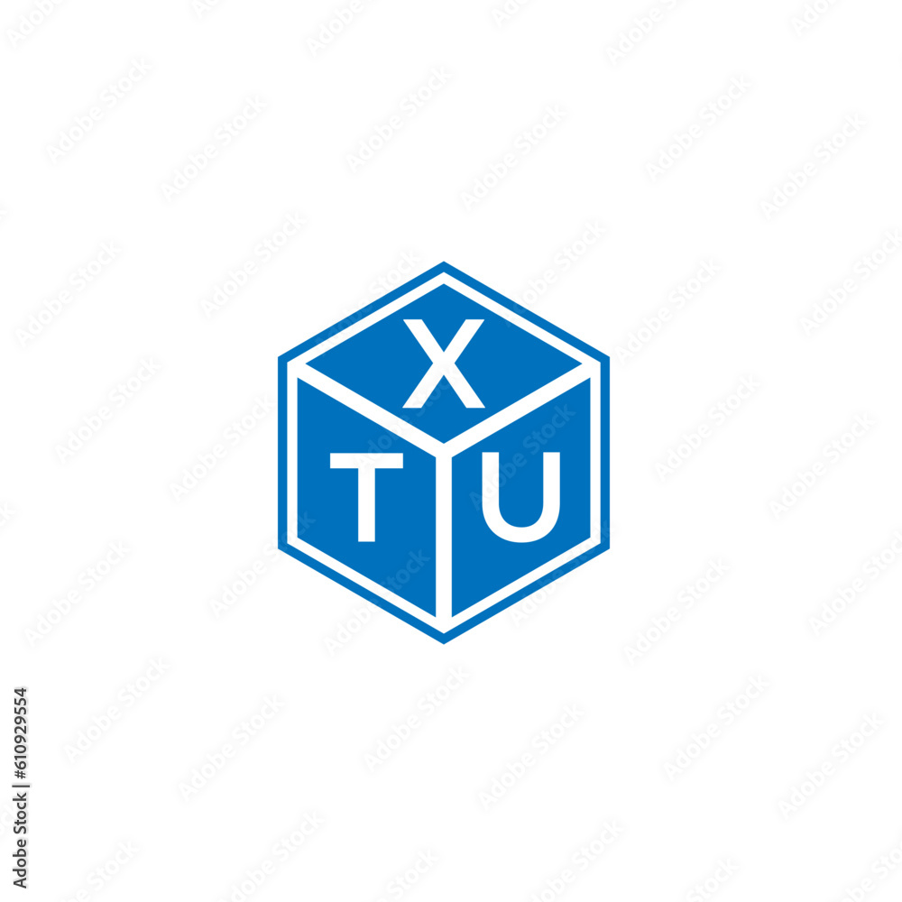 XTU letter logo design on black background. XTU creative initials letter logo concept. XTU letter design.
XTU letter logo design on black background. XTU creative initials letter logo concept. XTU letter design.