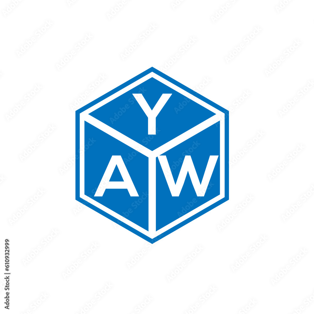 YAW letter logo design on white background. YAW creative initials letter logo concept. YAW letter design.
YAW letter logo design on white background. YAW creative initials letter logo concept. YAW letter design.