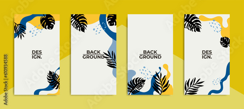 Editable Trendy background template. perfect for social media stories, ads, posters, banners, etc