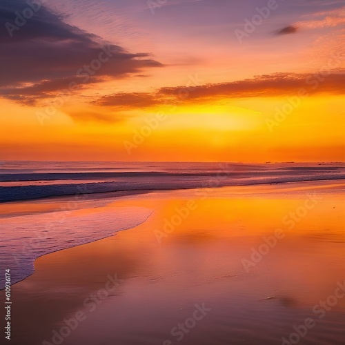 Sunset on the Beach