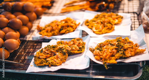 Photography Street food in the market